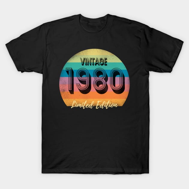 Vintage 1980 Limited Edition T-Shirt by deelirius8